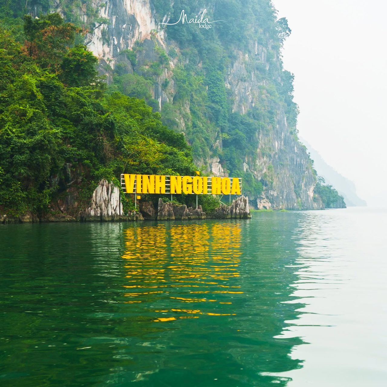 Vịnh Ngòi Hoa — điểm lên thuyền